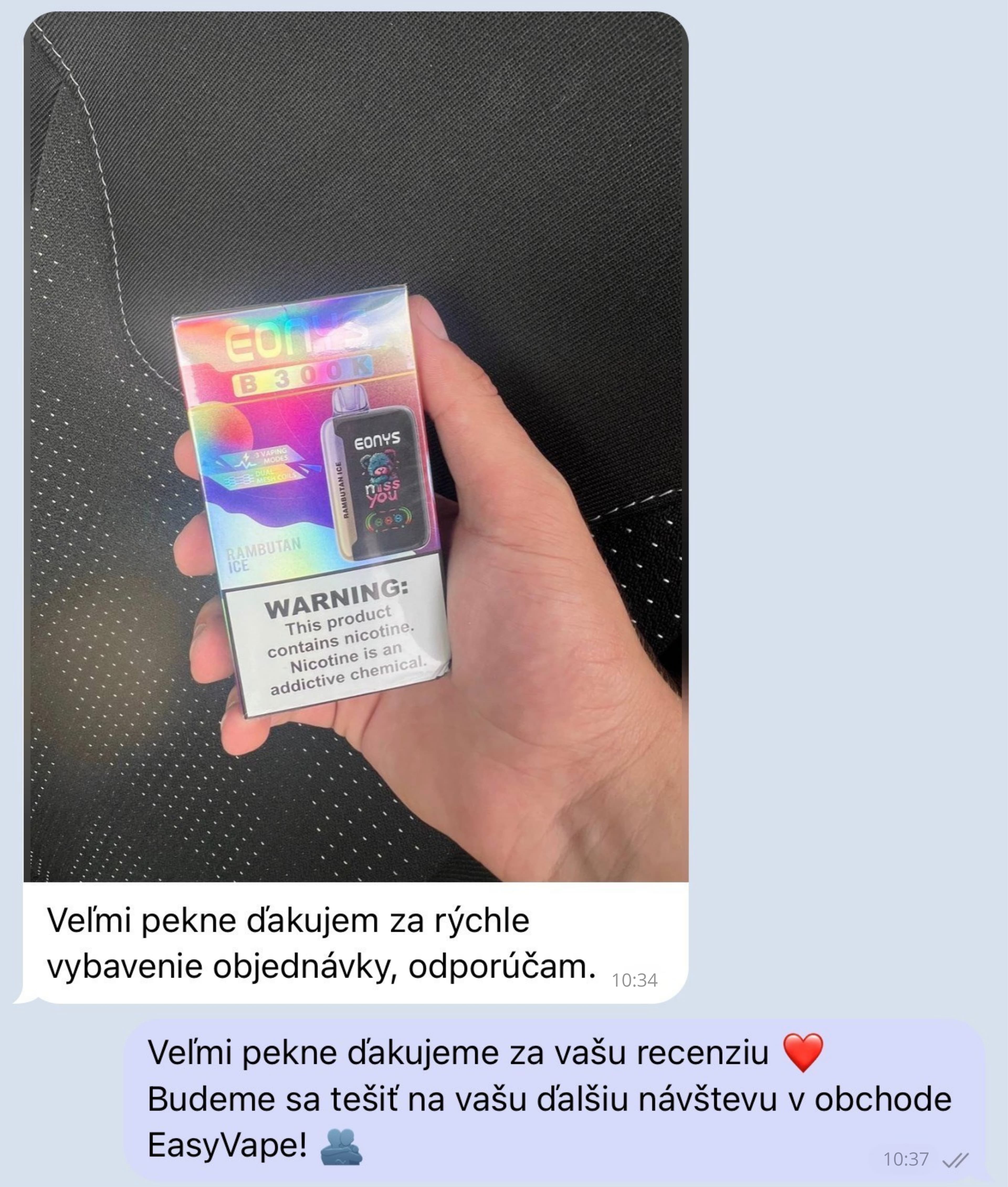 Recenzia zákazníka 3